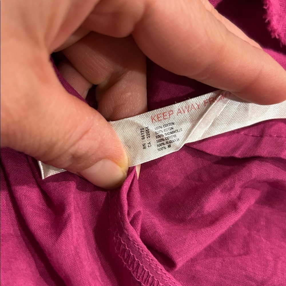 Free People Angele Mini Dress S OB1310143 Dragonfruit Punch Pink SZ Small - Picture 11 of 13
